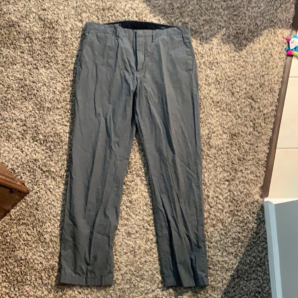 Mens J. Crew Gray Dress Pants! W33, L32